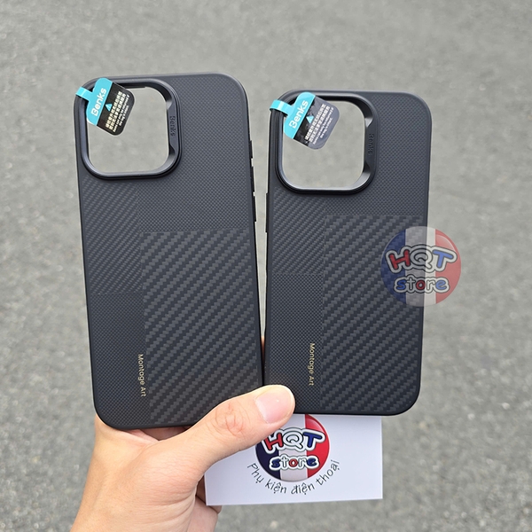 Ốp lưng carbon Benks Montage ArmorPro Case IPhone 16 Pro Max / 16 Pro