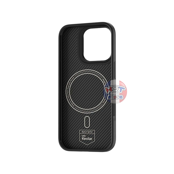 Ốp lưng carbon Benks Montage ArmorPro Case IPhone 16 Pro Max / 16 Pro