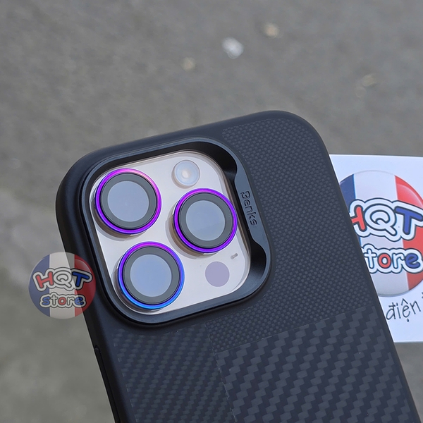 Ốp lưng carbon Benks Montage ArmorPro Case IPhone 16 Pro Max / 16 Pro