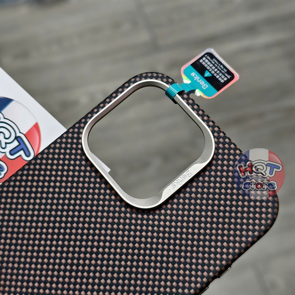 Ốp lưng carbon Benks Prestige ArmorPro Case iPhone 16 Pro Max / 16 Pro