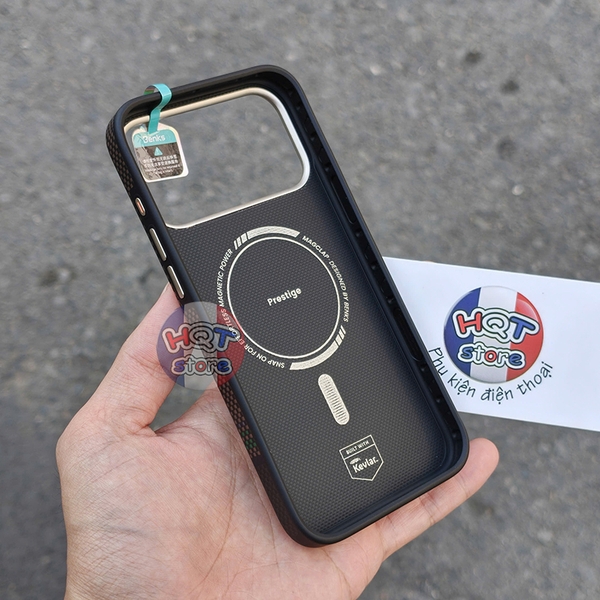 Ốp lưng carbon Benks Prestige ArmorPro Case iPhone 17 Pro Max / 17 Pro