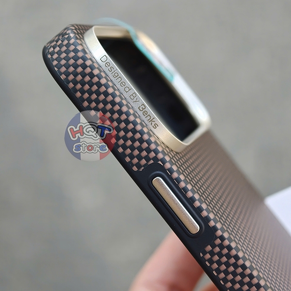 Ốp lưng carbon Benks Prestige ArmorPro Case iPhone 17 Pro Max / 17 Pro