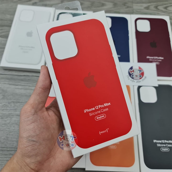 Ốp lưng chống bám bẩn Silicon Case cho IPhone 12 Pro Max / 12 Pro / 12