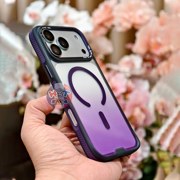Ốp lưng chống sốc HODA MultiColor Case Magnet iPhone 17 Pro Max 17Pro