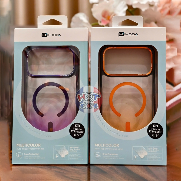 Ốp lưng chống sốc HODA MultiColor Case Magnet iPhone 17 Pro Max 17Pro