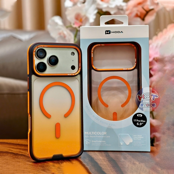 Ốp lưng chống sốc HODA MultiColor Case Magnet iPhone 17 Pro Max 17Pro