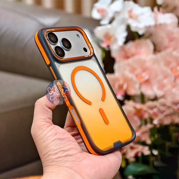 Ốp lưng chống sốc HODA MultiColor Case Magnet iPhone 17 Pro Max 17Pro