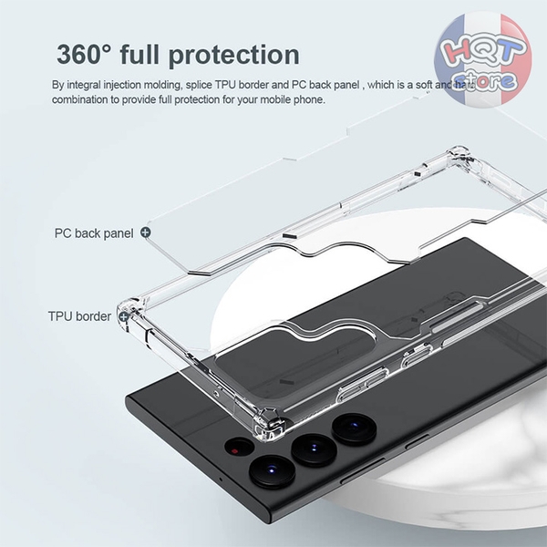 Ốp lưng chống sốc Nillkin Nature TPU Pro cho S23 Ultra