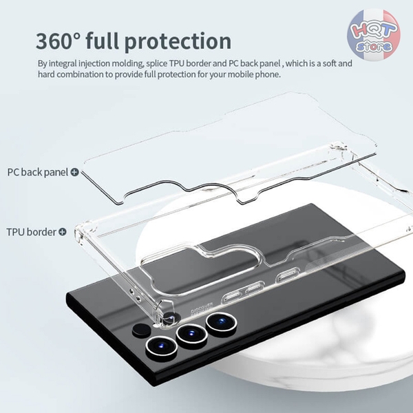 Ốp lưng chống sốc Nillkin Nature TPU Pro cho Samsung Galaxy S24 Ultra