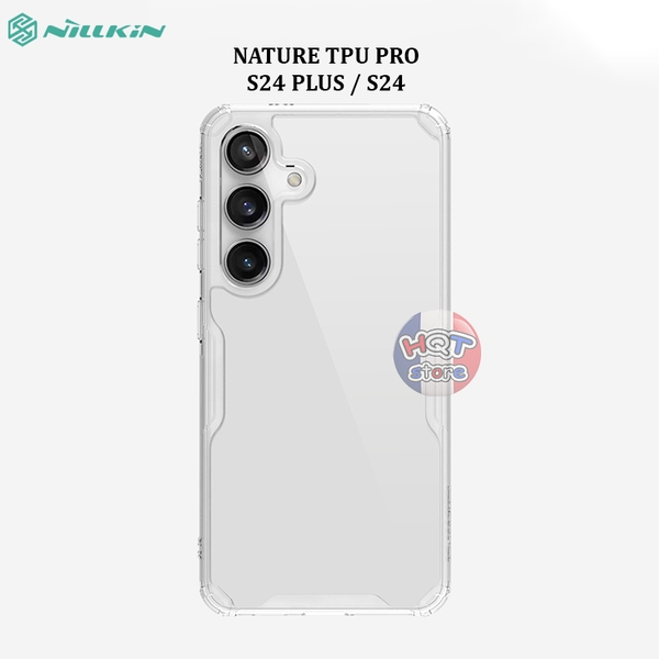 Ốp lưng chống sốc Nillkin Nature TPU Pro cho Samsung S24 Plus / S24