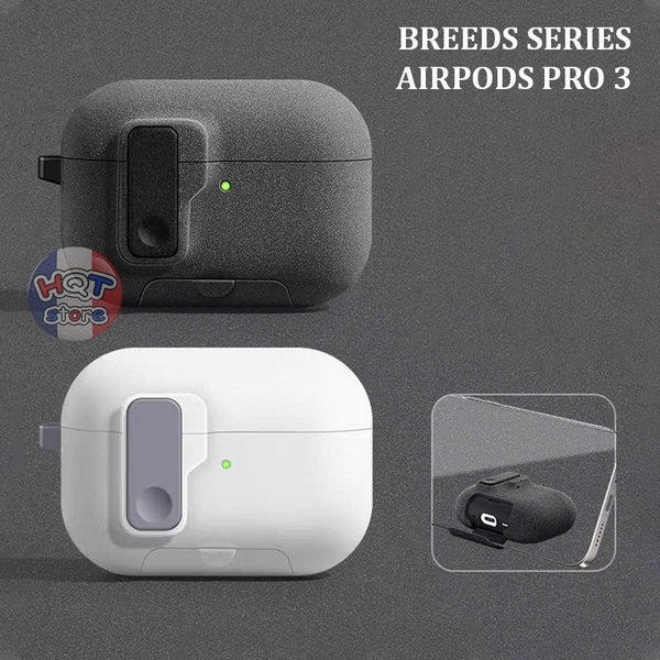 Ốp lưng chống sốc Ravaka Breeds Series cho Airpods Pro 3