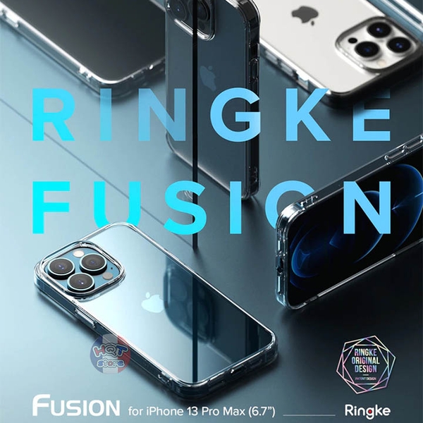 Ốp lưng chống sốc Ringke Fusion cho IPhone 13 Pro Max / 13 Pro