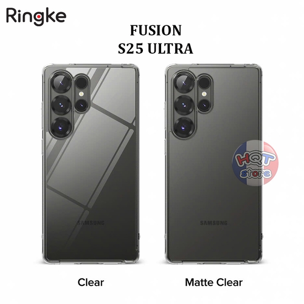 Ốp lưng chống sốc Ringke Fusion Galaxy S25 Ultra chính hãng