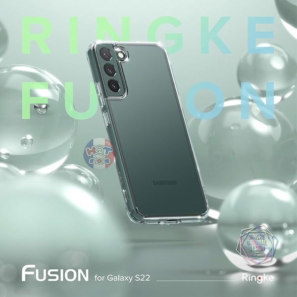 Ốp lưng chống sốc Ringke Fusion Samsung S22 Plus / S22 chính hãng - Hàng nhập khẩu