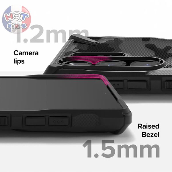 Ốp lưng chống sốc Ringke Fusion X cho Galaxy S25 Ultra chính hãng