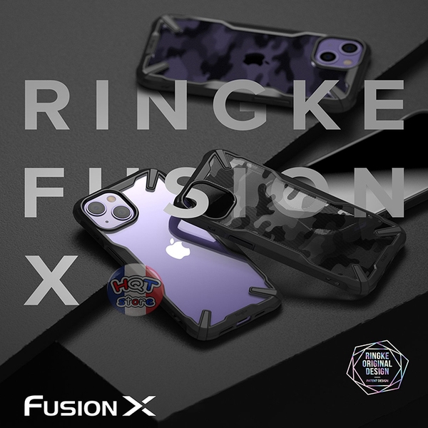 Ốp lưng chống sốc Ringke Fusion X cho IPhone 13 / 13 Mini chính hãng