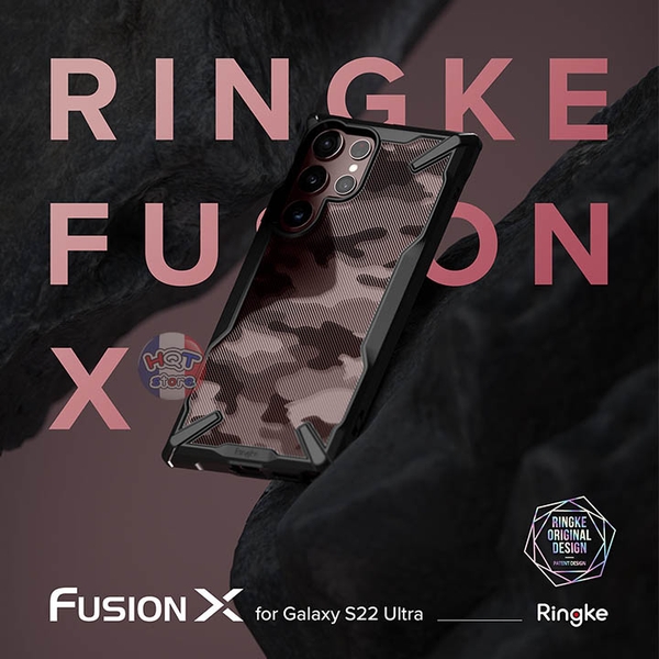 Ốp lưng chống sốc Ringke Fusion X Samsung S22 Ultra chính hãng