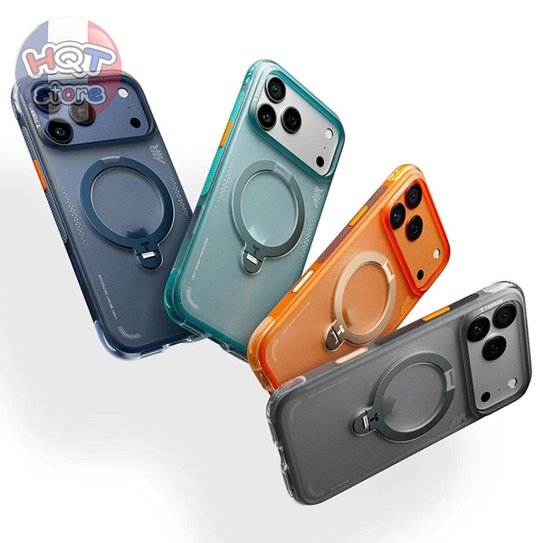 Ốp lưng chống sốc TORRAS Ostand Q3 Air iPhone 17 Pro Max / 17 Pro