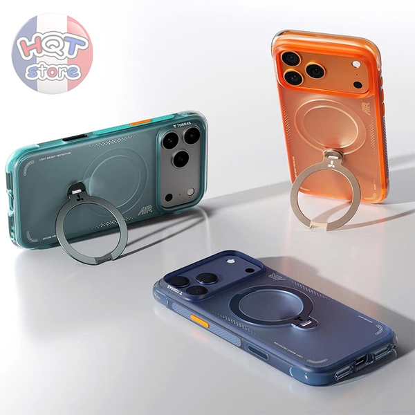 Ốp lưng chống sốc TORRAS Ostand Q3 Air iPhone 17 Pro Max / 17 Pro
