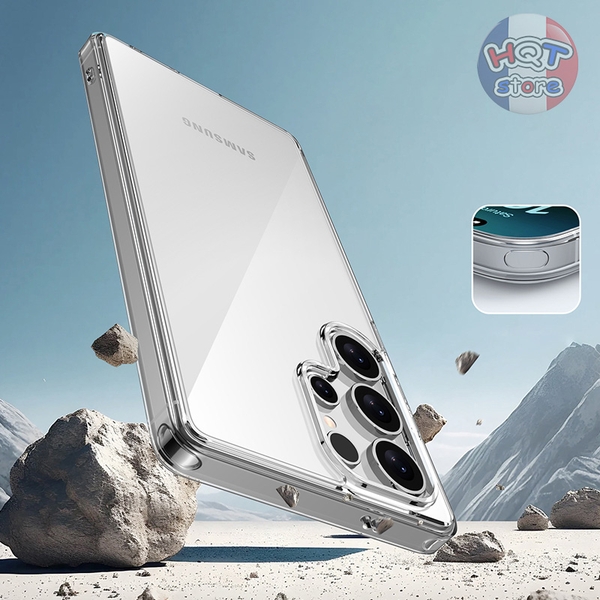 Ốp lưng chống sốc trong suốt iPaky Zero cho S25 Ultra / S25 Plus / S25