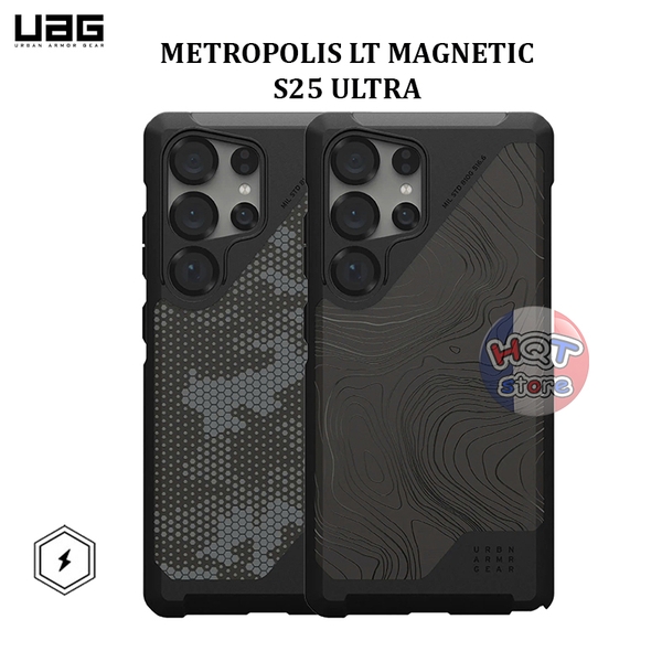 Ốp lưng chống sốc UAG Metropolis LT Magnetic cho S25 Ultra chính hãng