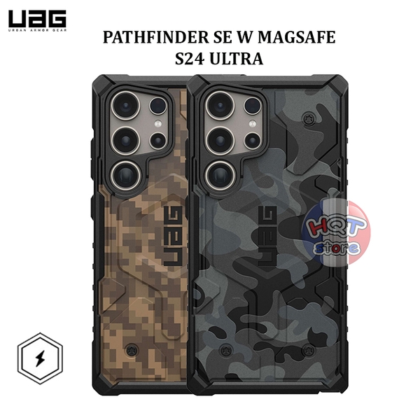 Ốp lưng chống sốc UAG Pathfinder SE W Magsafe cho S24 Ultra chính hãng