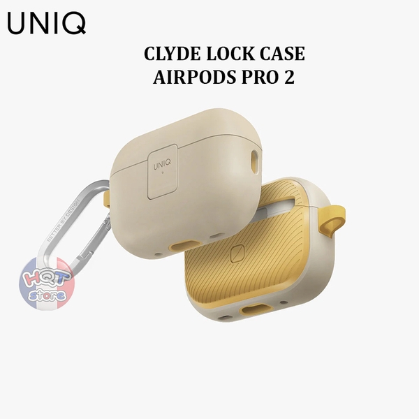 Ốp lưng chống sốc UNIQ Clyde Lock Case cho Airpods Pro 2