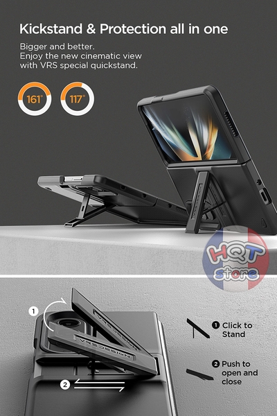 Ốp lưng chống sốc VRS Design Quick Stand Modern Galaxy Z Fold 4