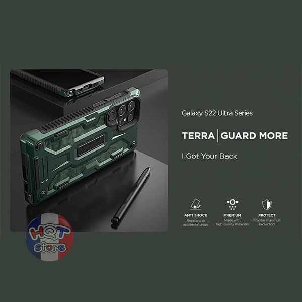 Ốp lưng chống sốc VRS Terra Guard cho Samsung S22 Ultra