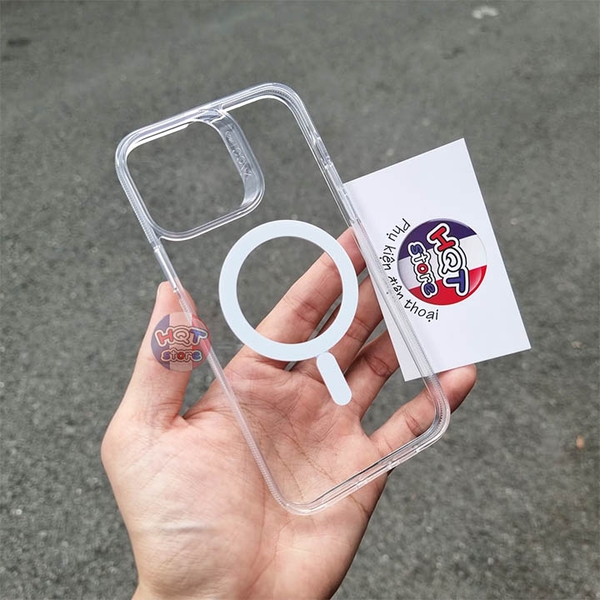 Ốp lưng chống sốc ZAGG Clear Snap Case Magsafe IPhone 13 Pro Max 13Pro