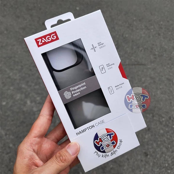 Ốp lưng chống sốc ZAGG Hampton Case IPhone 14 Pro Max / 14 Pro