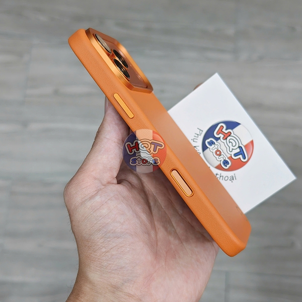 Ốp lưng da Defense Gravity 2.0 Leather Case iPhone 17 Pro Max / 17Pro