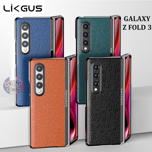 Ốp lưng da Likgus Leather Cover cho Samsung Galaxy Z Fold 3 5G