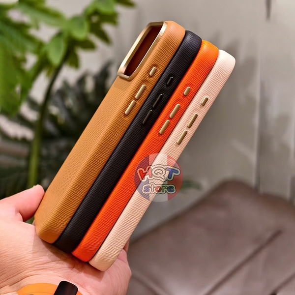 Ốp lưng da Mutural Rhyme Leather Case cho iPhone 17 Pro Max / 17 Pro