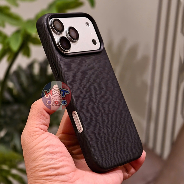 Ốp lưng da Mutural Rhyme Leather Case cho iPhone 17 Pro Max / 17 Pro