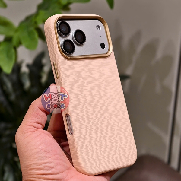 Ốp lưng da Mutural Rhyme Leather Case cho iPhone 17 Pro Max / 17 Pro