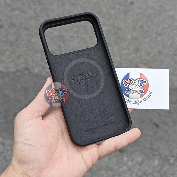 Ốp lưng da Nomad Modern Leather Case (Horween) iPhone 17 Pro Max 17Pro