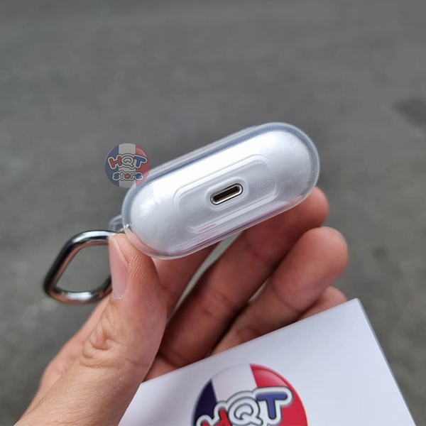 Ốp lưng dẻo trong suốt cho tai nghe Airpods 3 (Clear Soft Case)