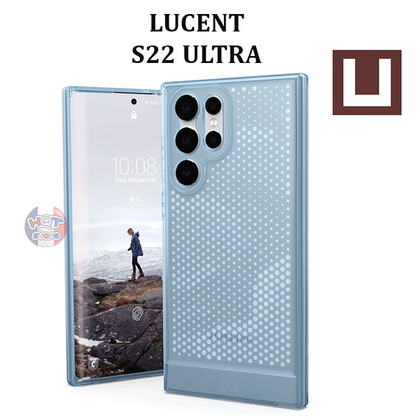 Ốp lưng dẻo trong suốt [U] UAG Lucent cho Samsung S22 Ultra (5G) chính hãng