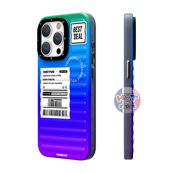 Ốp lưng đổi màu Youngkit Color Gradient iPhone 15 Pro Max / 15 Pro