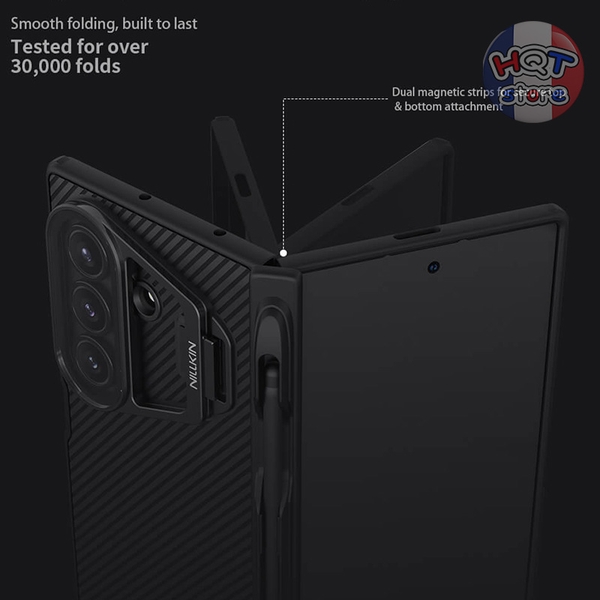 Ốp lưng kèm bút Nillkin Camshield Prop PEN Magnetic Z Fold 7