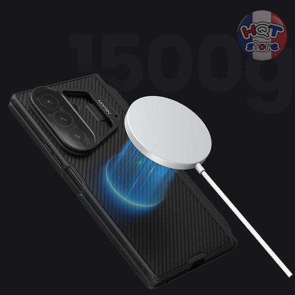 Ốp lưng kèm bút Nillkin Camshield Prop PEN Magnetic Z Fold 7