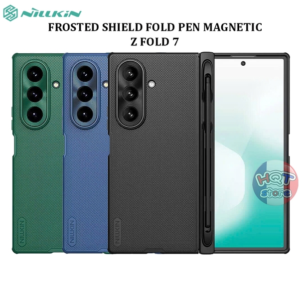 Ốp lưng kèm bút Nillkin Frosted Shield PEN Magnetic cho Z Fold 7