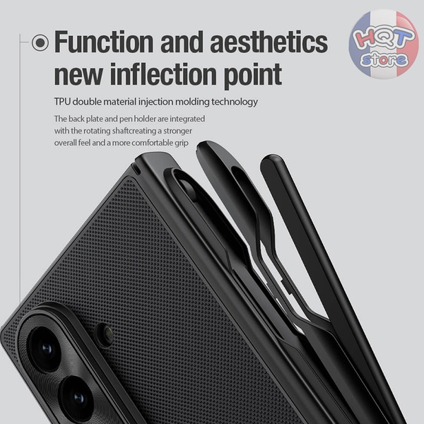 Ốp lưng kèm bút Nillkin Frosted Shield PEN Magnetic cho Z Fold 7