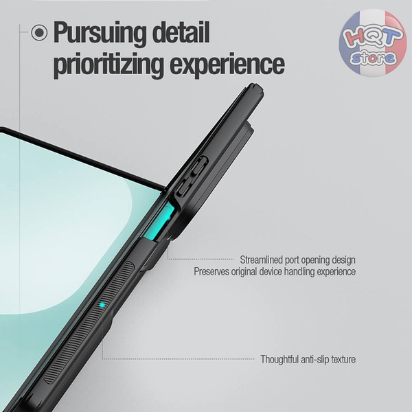 Ốp lưng kèm bút Nillkin Frosted Shield PEN Magnetic cho Z Fold 7