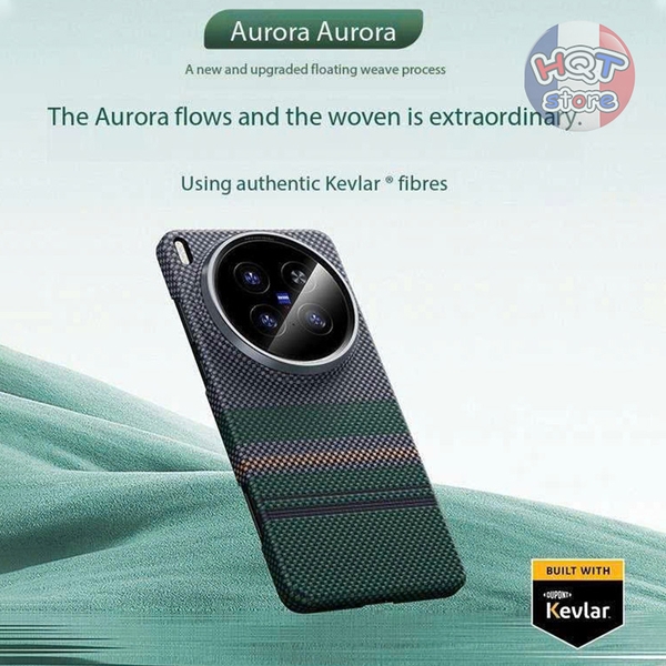 Ốp lưng kevlar 600D Benks Aurora ArmorAir Case cho Vivo X200 Ultra