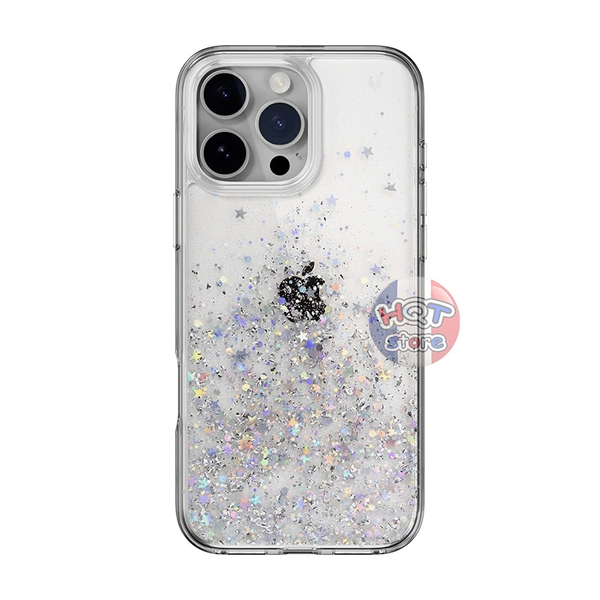 Ốp lưng kim tuyến 3D SwitchEasy Starfield IPhone 16 Pro Max / 16 Pro