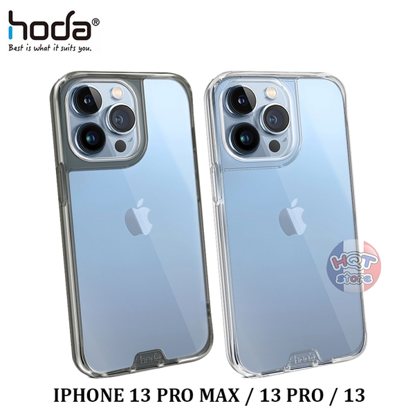 Ốp lưng kính cường lực HODA Crystal Pro IPhone 13 Pro Max / 13Pro / 13