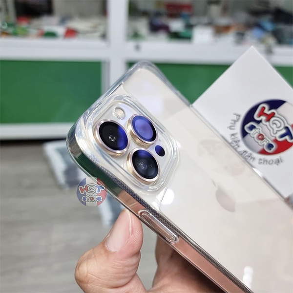 Ốp lưng kính cường lực HODA Crystal Pro IPhone 13 Pro Max / 13Pro / 13