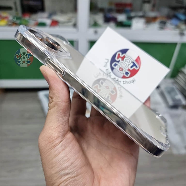 Ốp lưng kính cường lực HODA Crystal Pro IPhone 13 Pro Max / 13Pro / 13